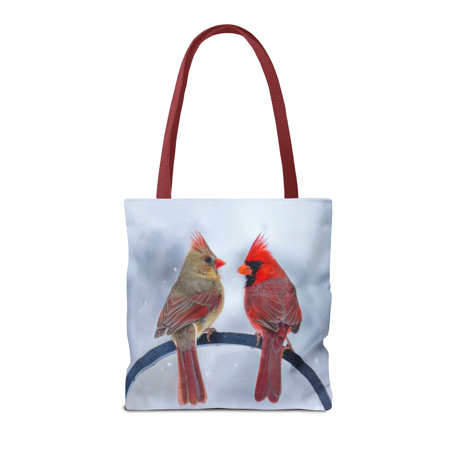 Cardinal Love Tote Bag - Nature-Inspired Eco-Friendly Carryall