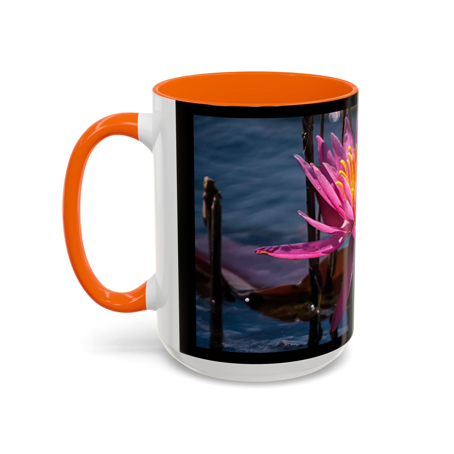 Water Lily - Variable color interior mug