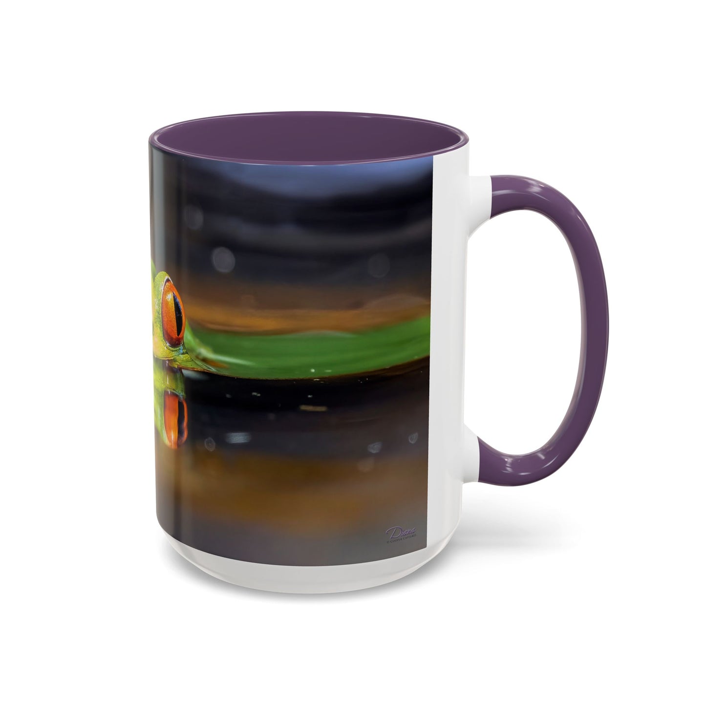 Red-Eyed Tree Frog - Variable color interior mug