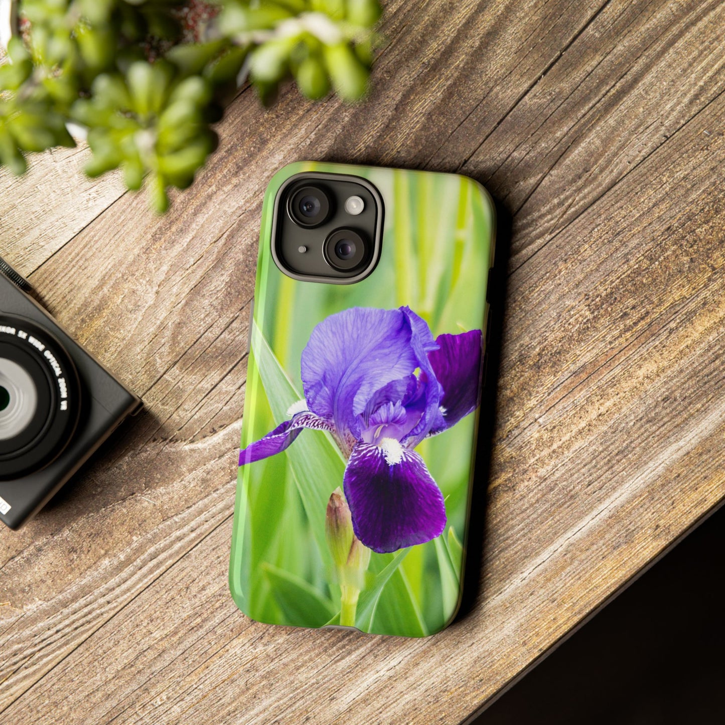 Purple Iris - Tough Phone Case