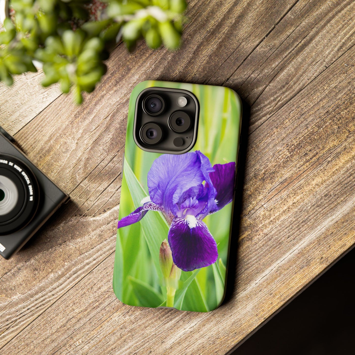 Purple Iris - Tough Phone Case