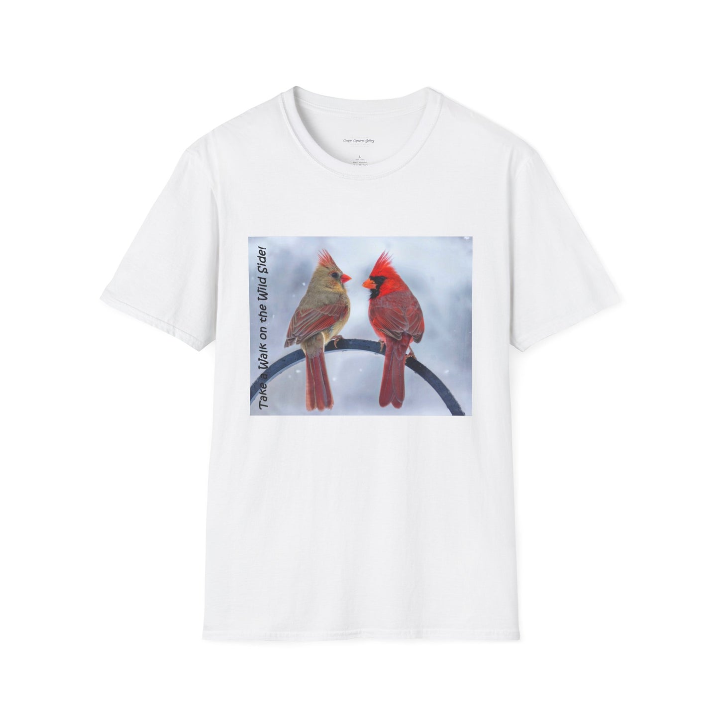 Cardinal Pair's "Snowy Chat" - T-shirt