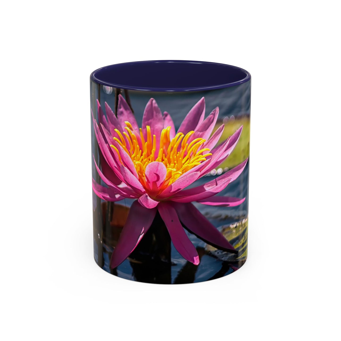 Water Lily - Variable color interior mug