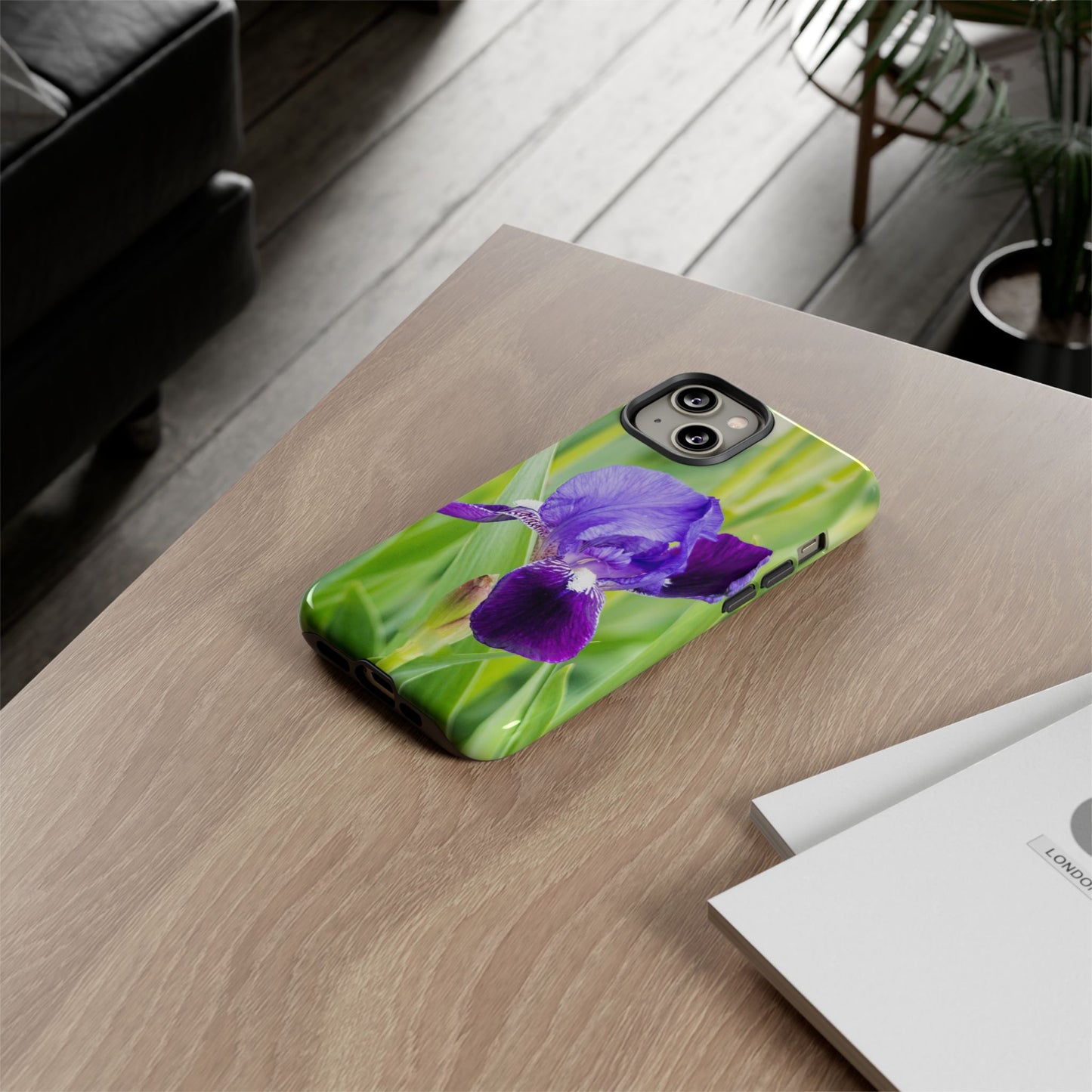Purple Iris - Tough Phone Case
