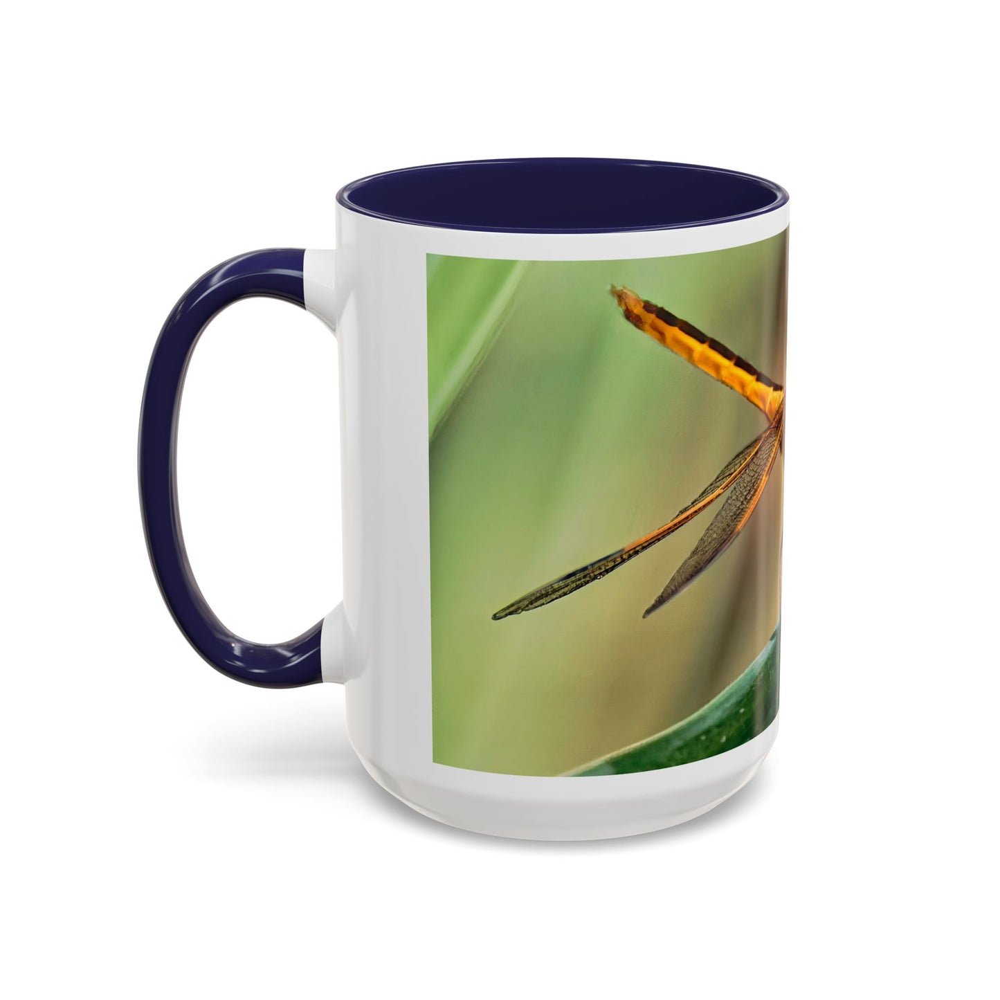 Dragonfly - Variable interior color mug