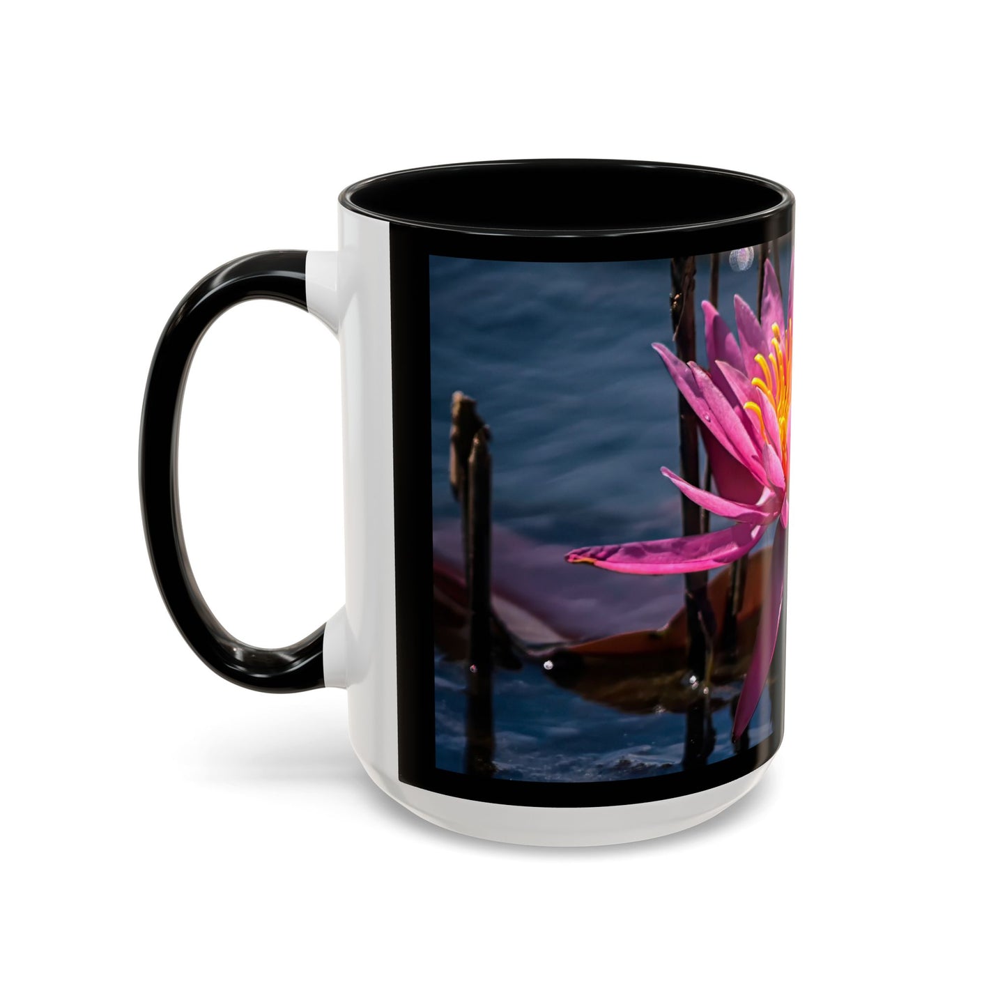 Water Lily - Variable color interior mug