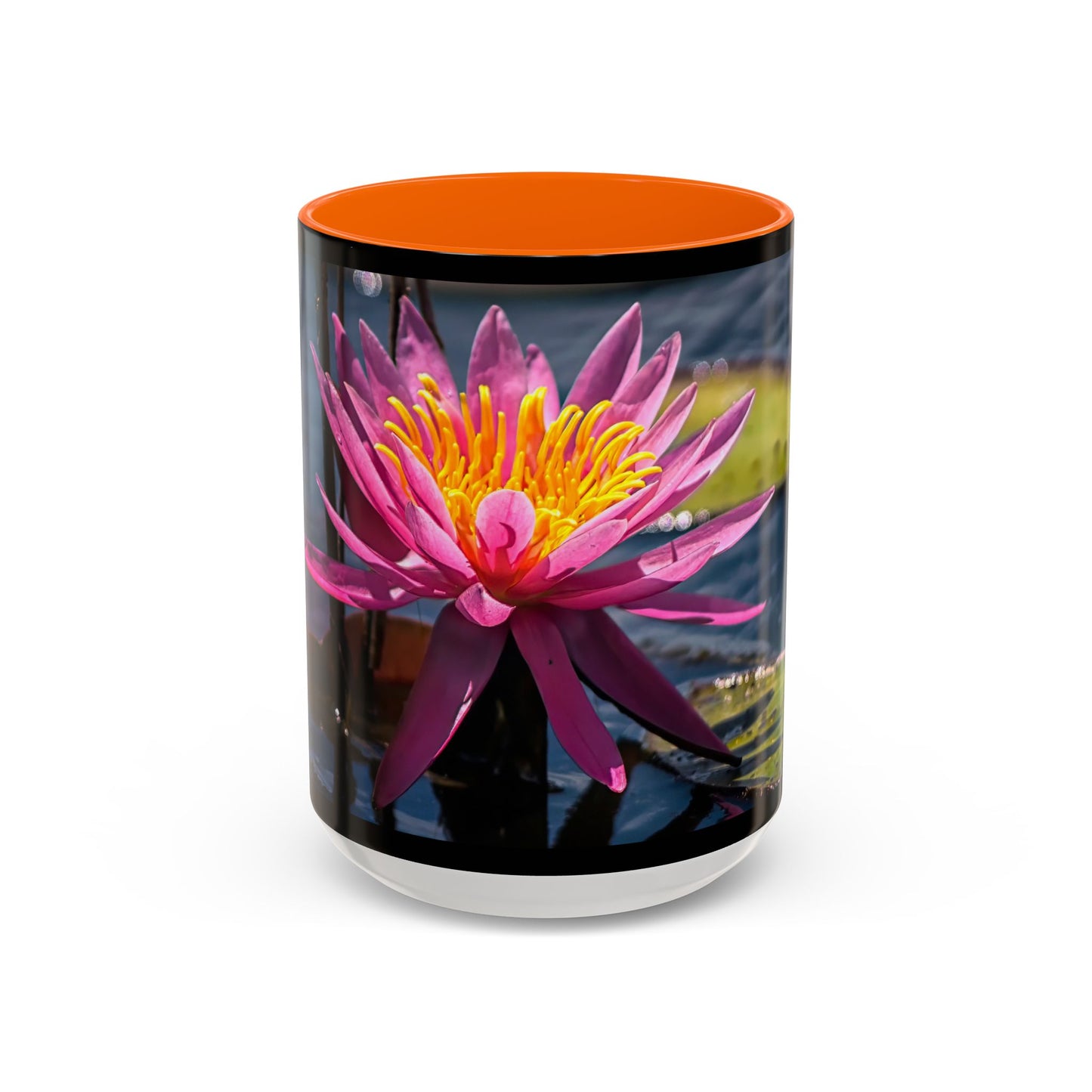 Water Lily - Variable color interior mug