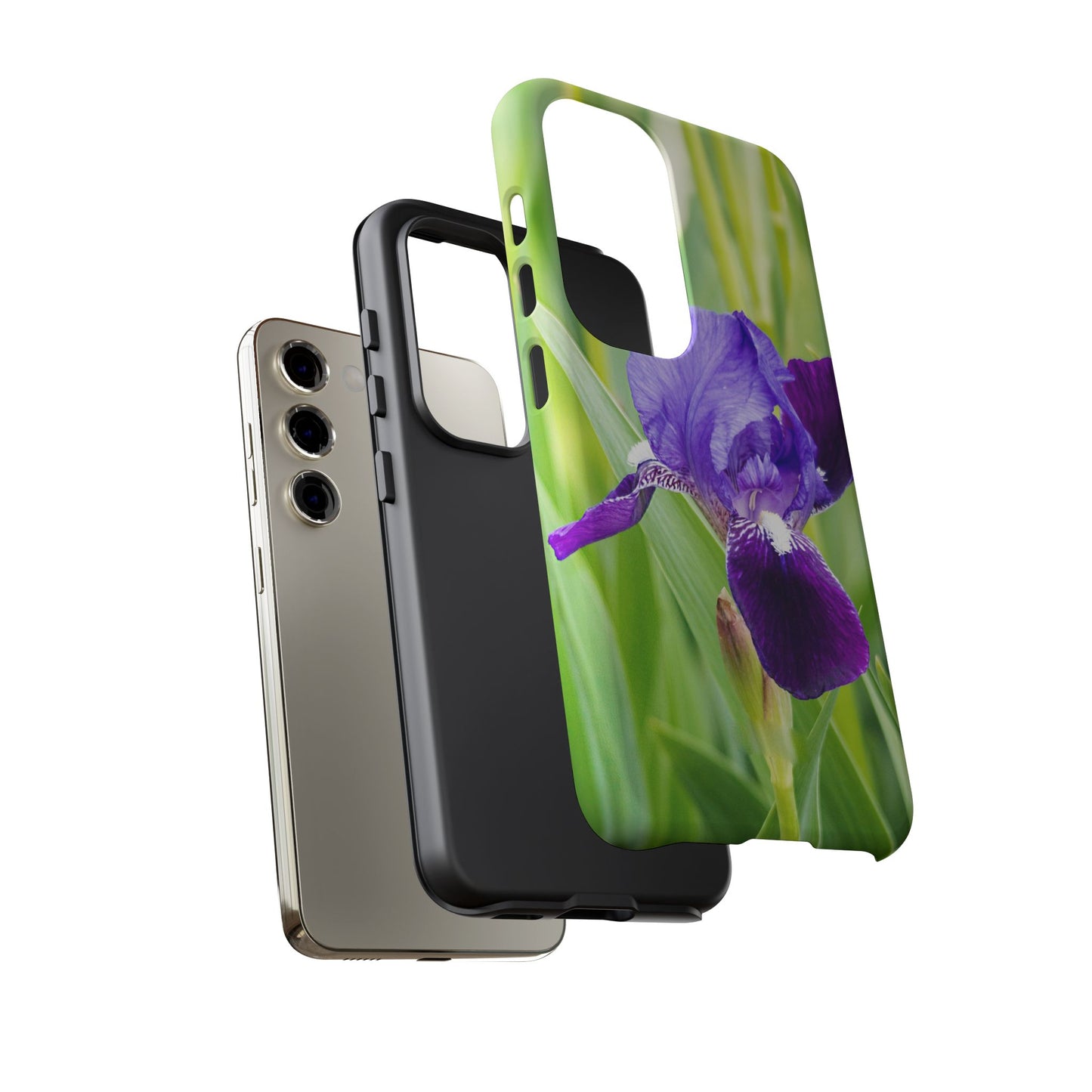 Purple Iris - Tough Phone Case