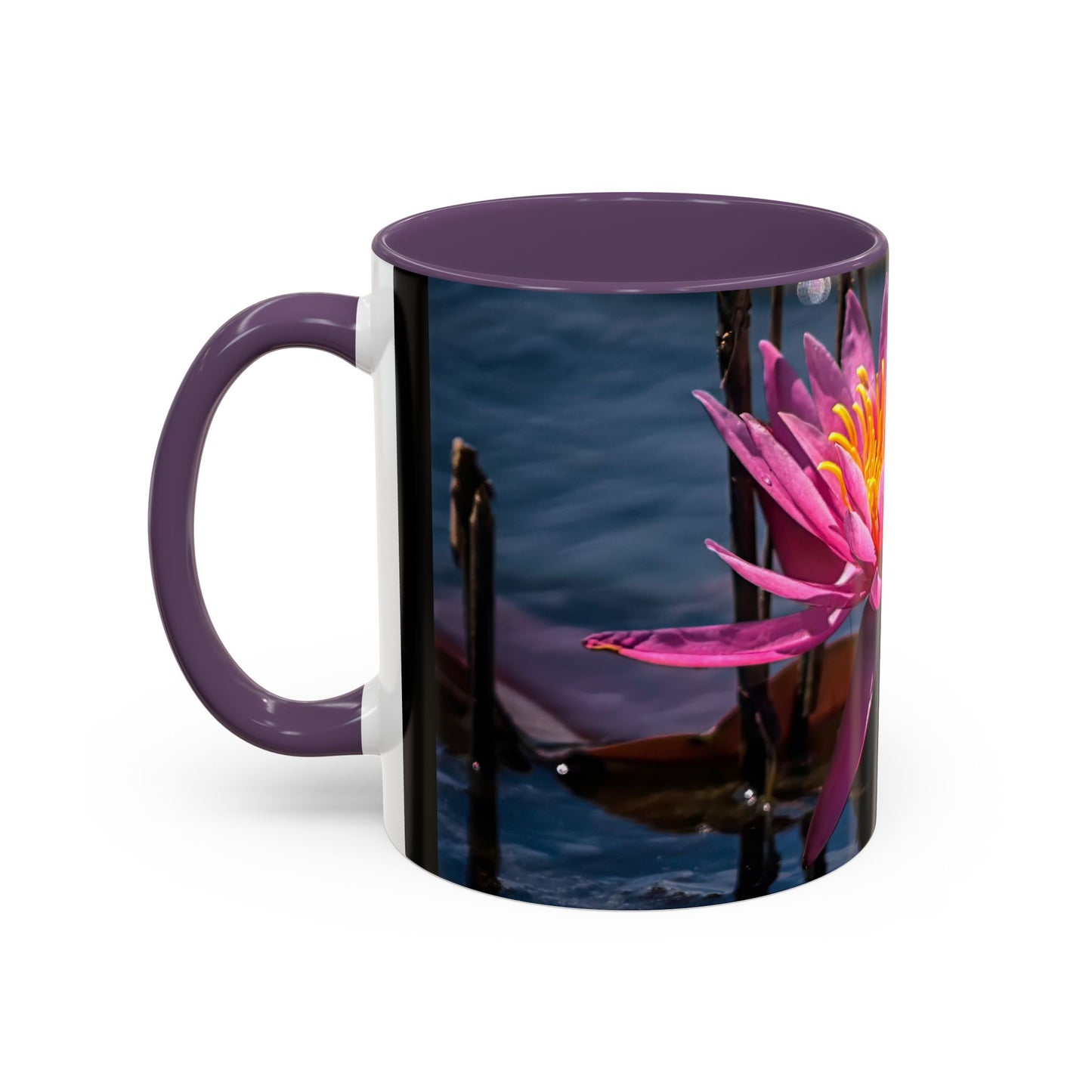 Water Lily - Variable color interior mug