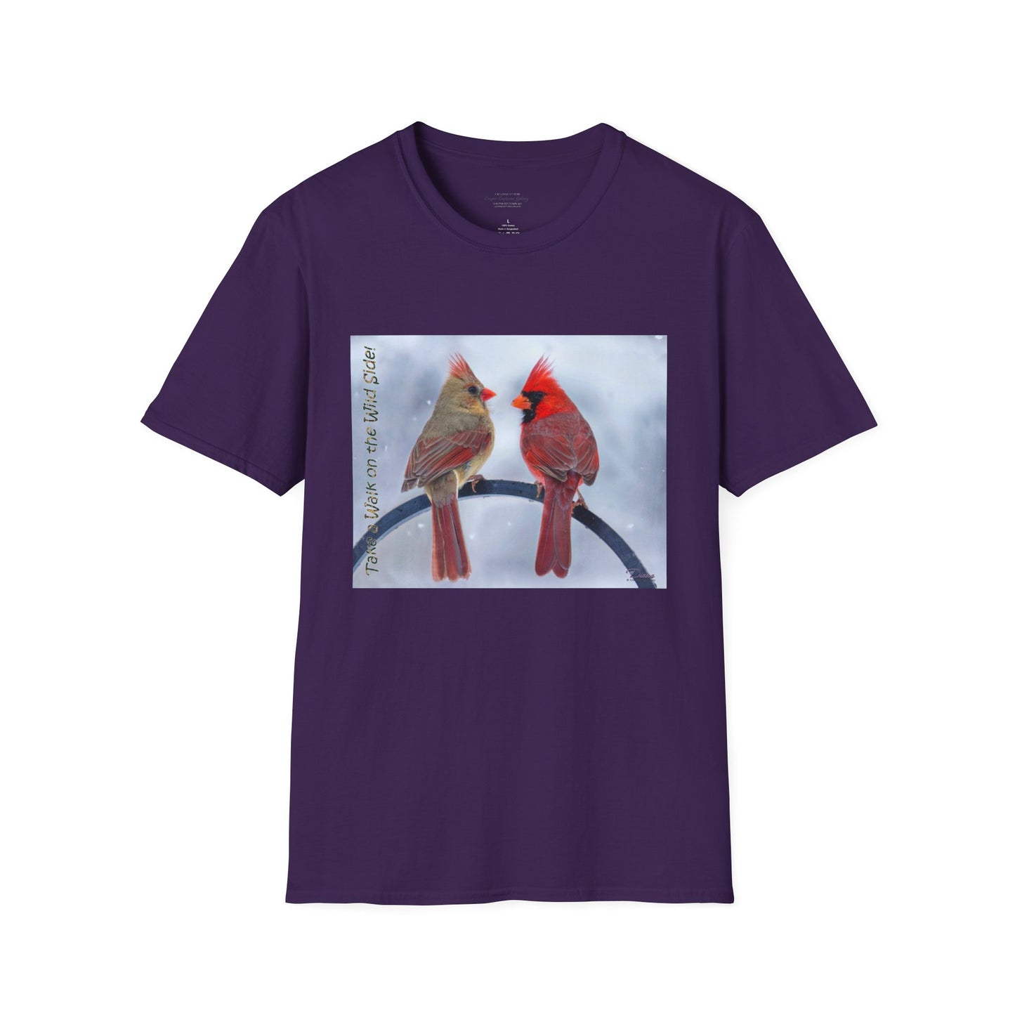 Cardinal Pair's "Snowy Chat" - T-shirt