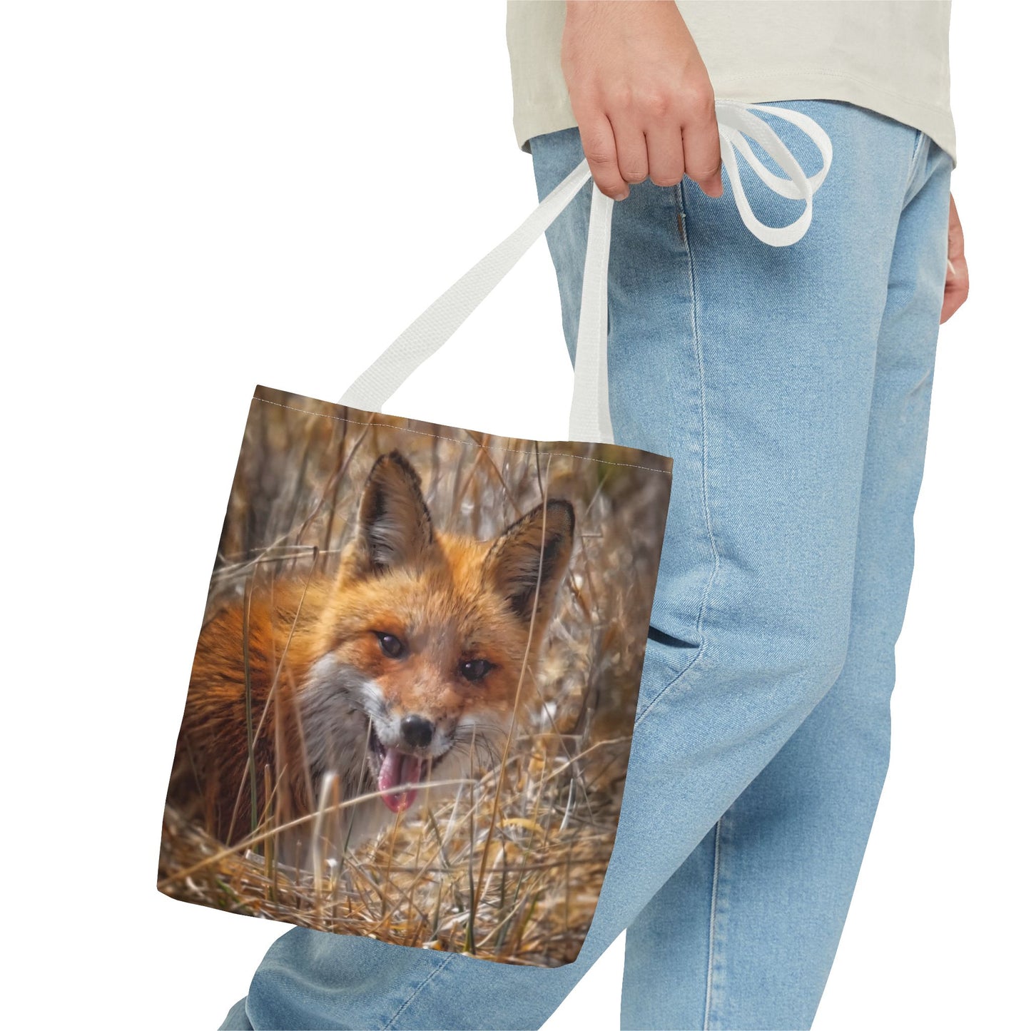 Wild Fox Tote Bag - Nature-Inspired Eco-Friendly Shopping Bag