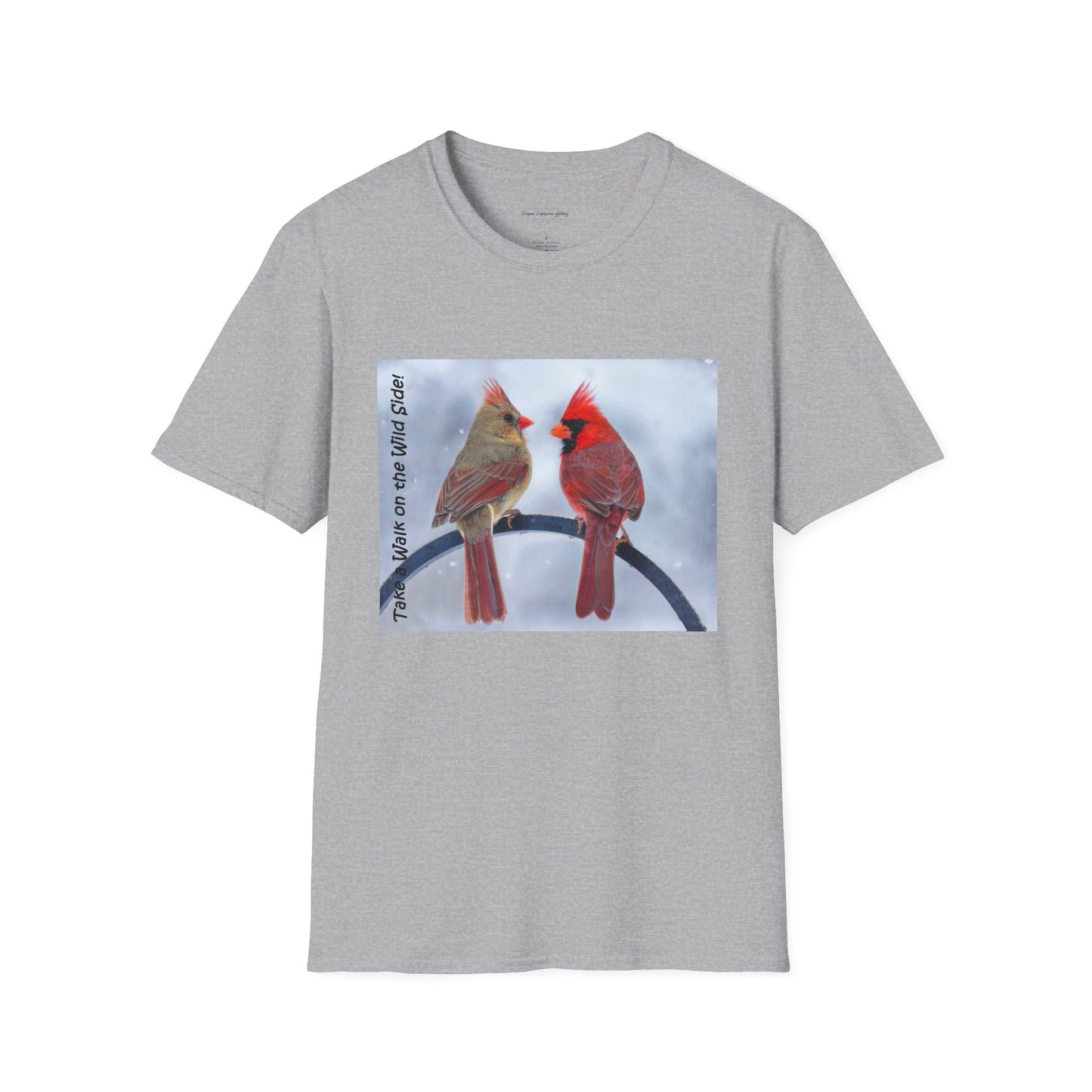 Cardinal Pair's "Snowy Chat" - T-shirt