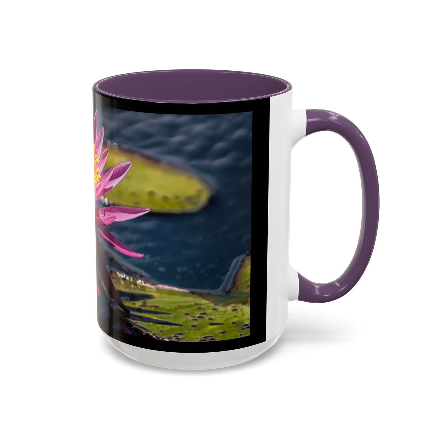 Water Lily - Variable color interior mug