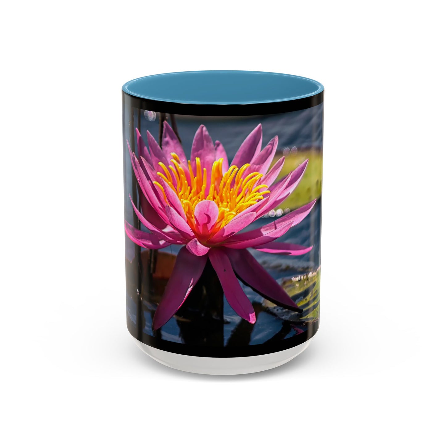 Water Lily - Variable color interior mug