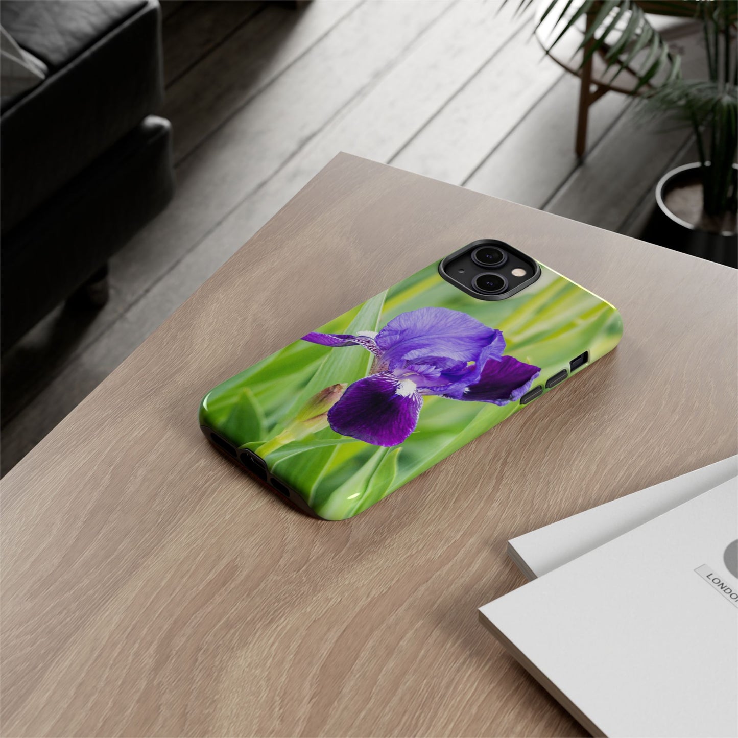 Purple Iris - Tough Phone Case
