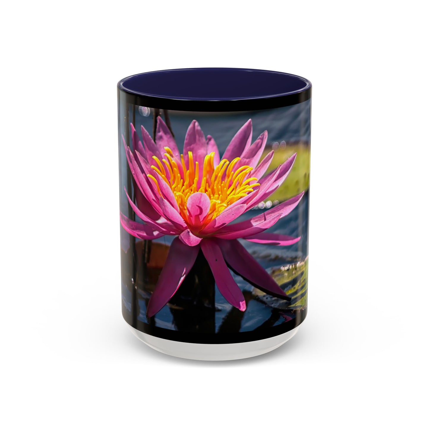Water Lily - Variable color interior mug