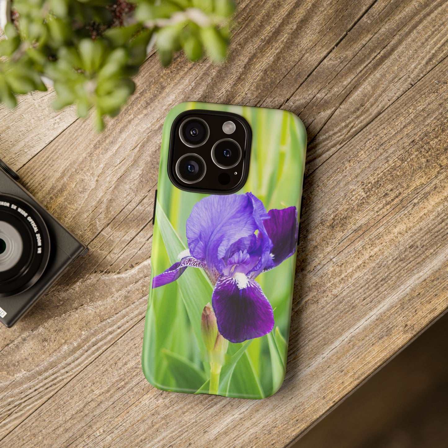 Purple Iris - Tough Phone Case
