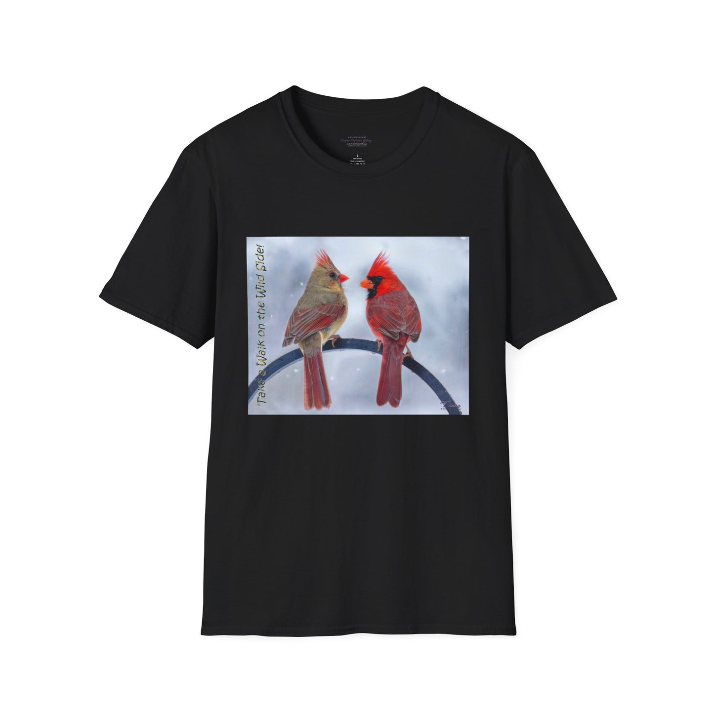 Cardinal Pair's "Snowy Chat" - T-shirt