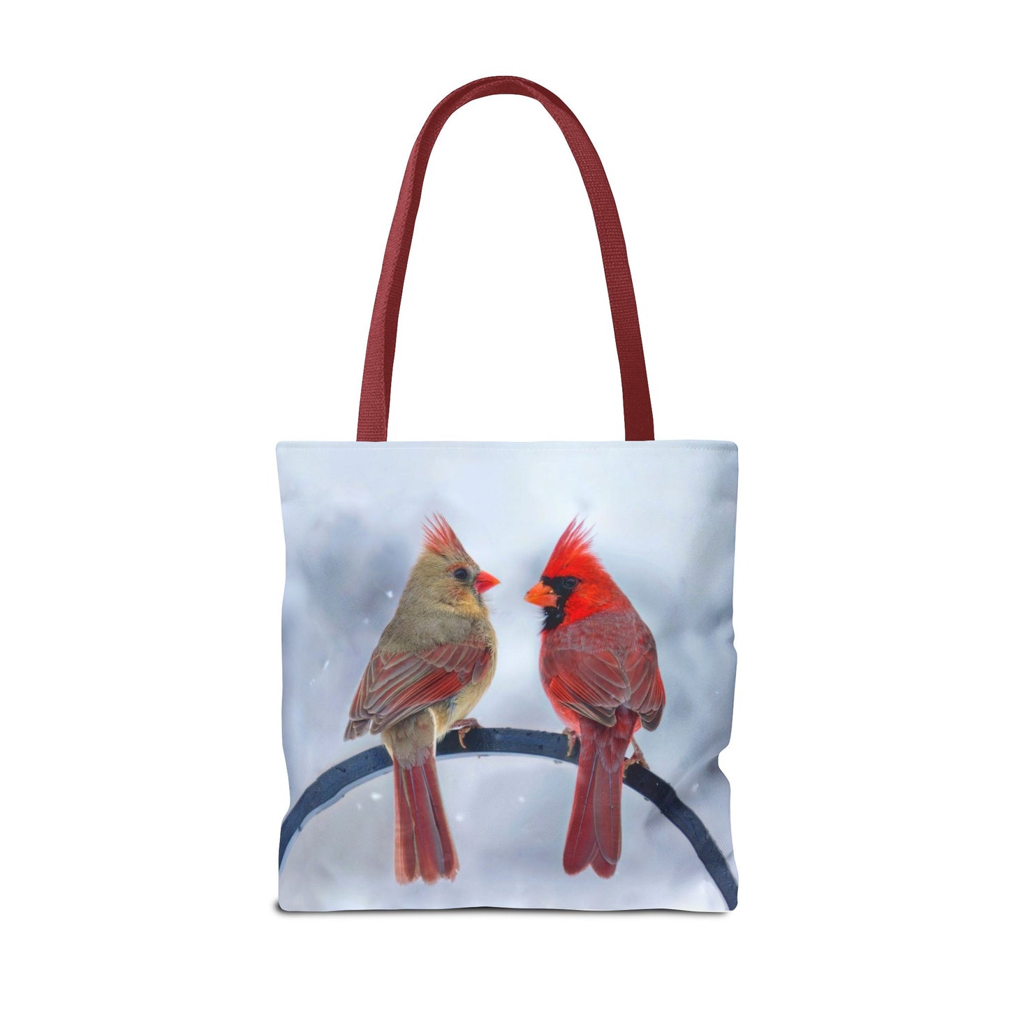 Cardinal Love Tote Bag - Nature-Inspired Eco-Friendly Carryall