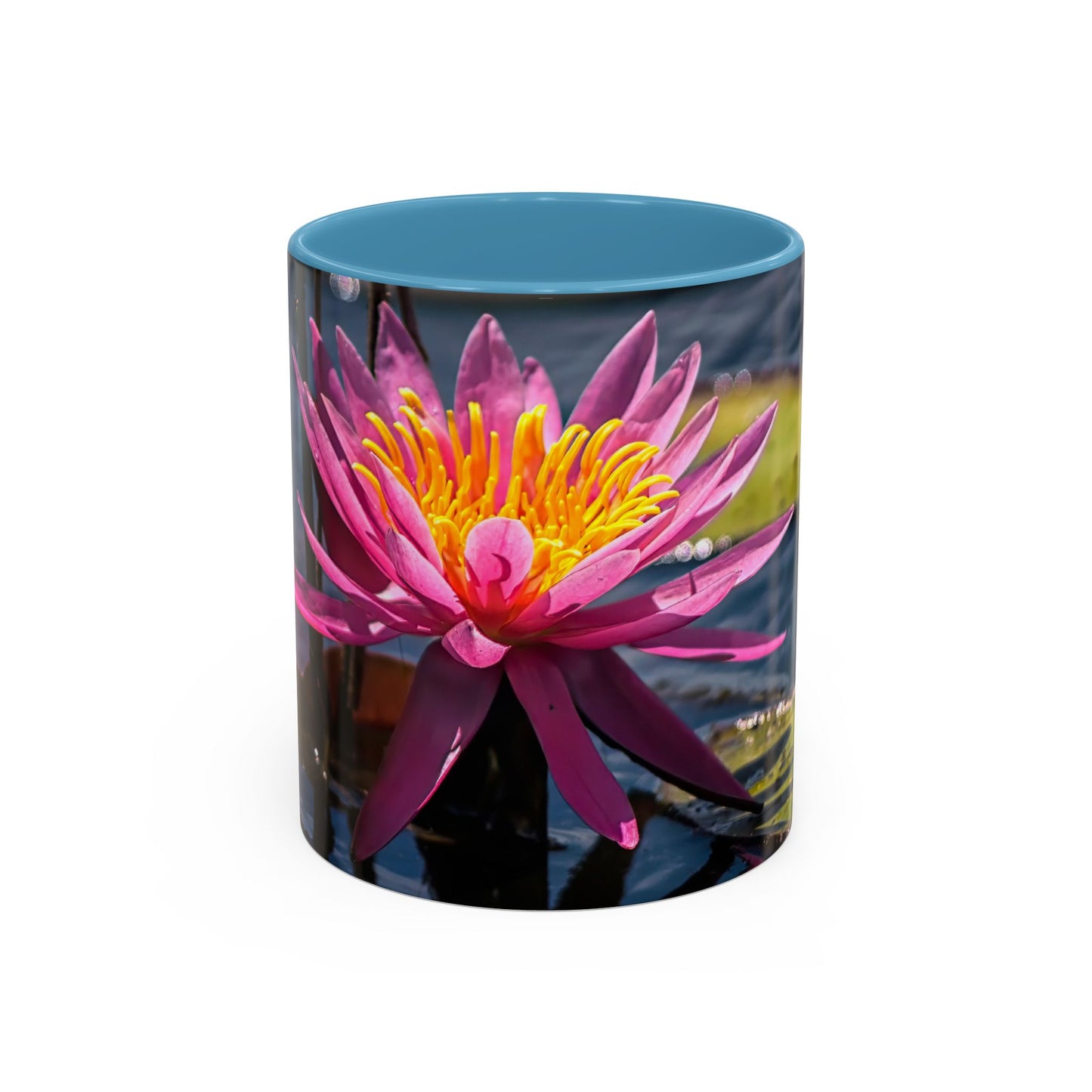 Water Lily - Variable color interior mug