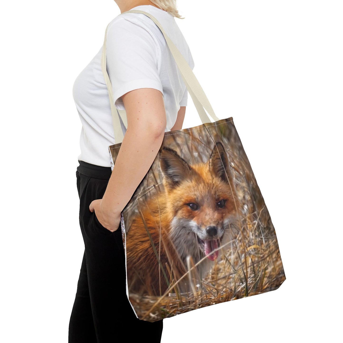 Wild Fox Tote Bag - Nature-Inspired Eco-Friendly Shopping Bag