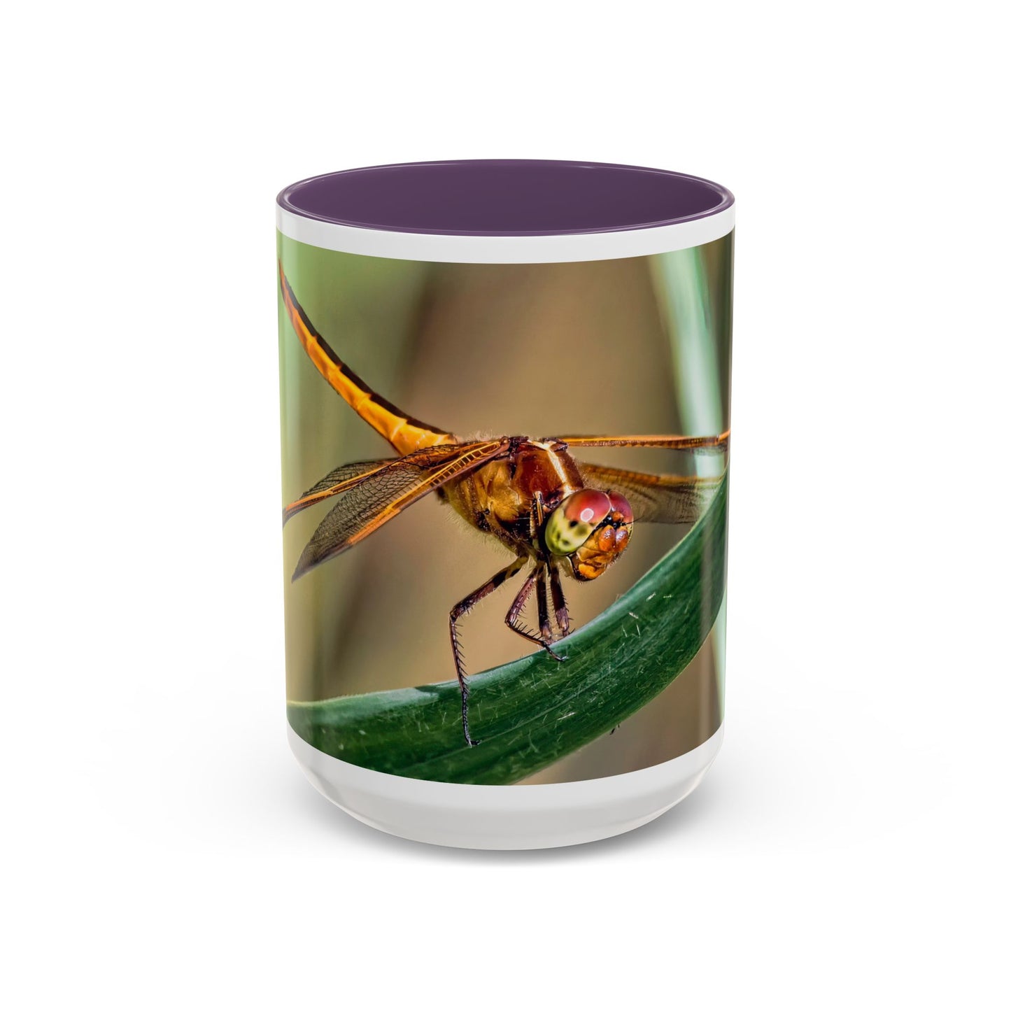 Dragonfly - Variable interior color mug