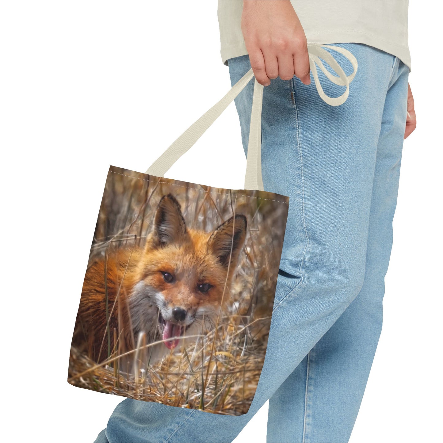 Wild Fox Tote Bag - Nature-Inspired Eco-Friendly Shopping Bag