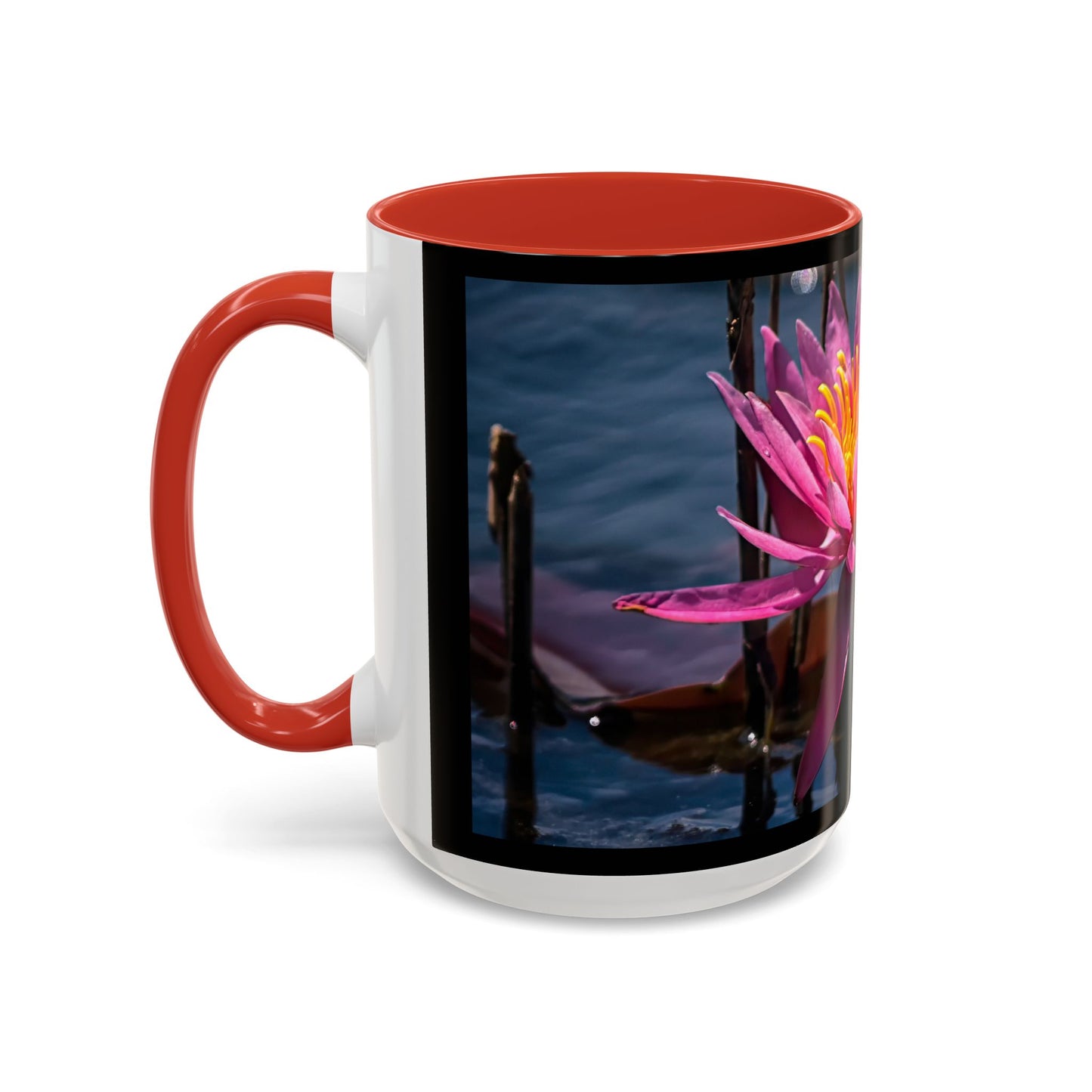 Water Lily - Variable color interior mug