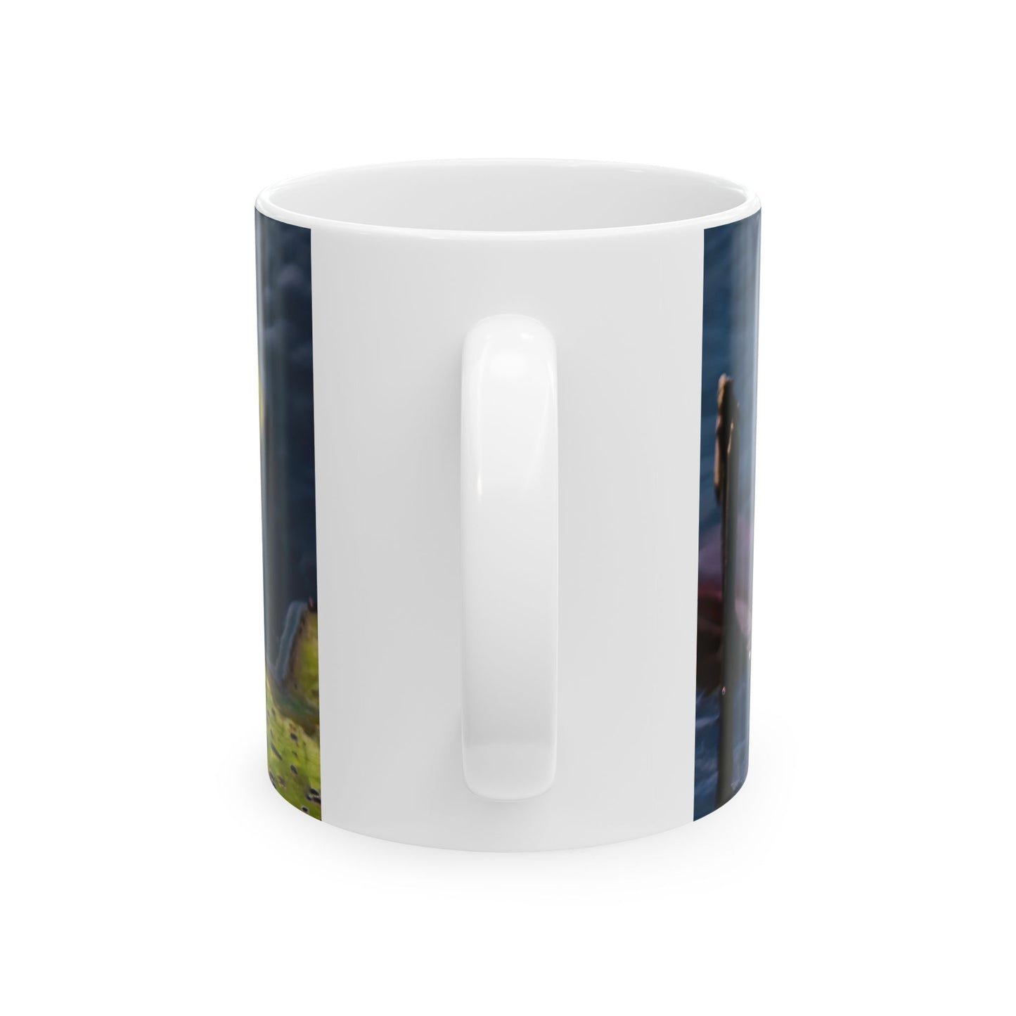 Water Lily - White interior mug