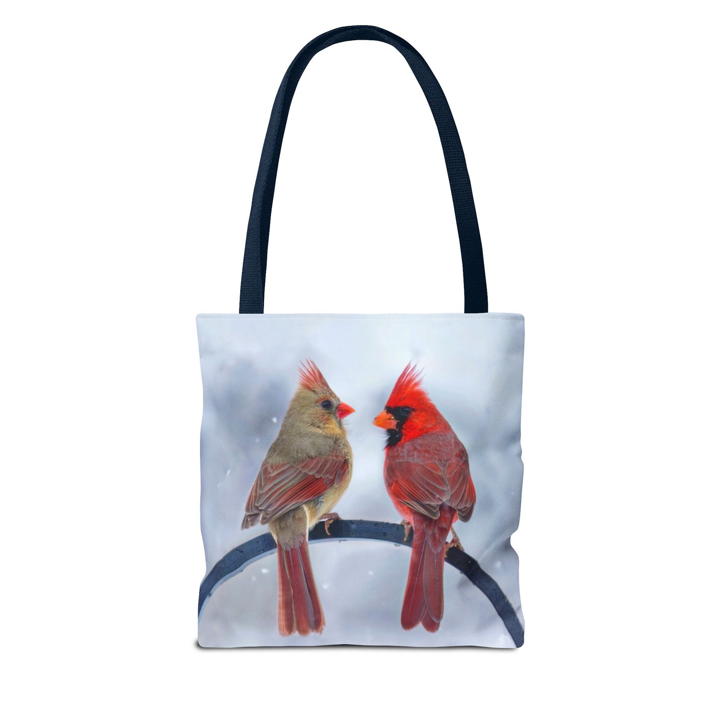 Cardinal Love Tote Bag - Nature-Inspired Eco-Friendly Carryall