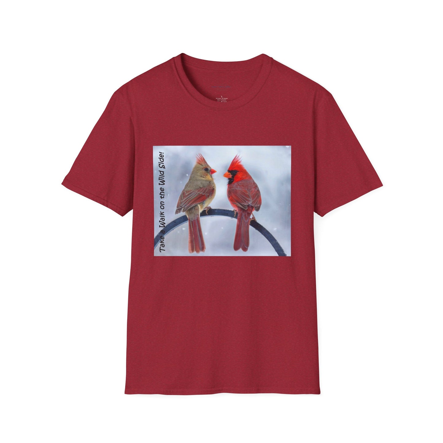 Cardinal Pair's "Snowy Chat" - T-shirt