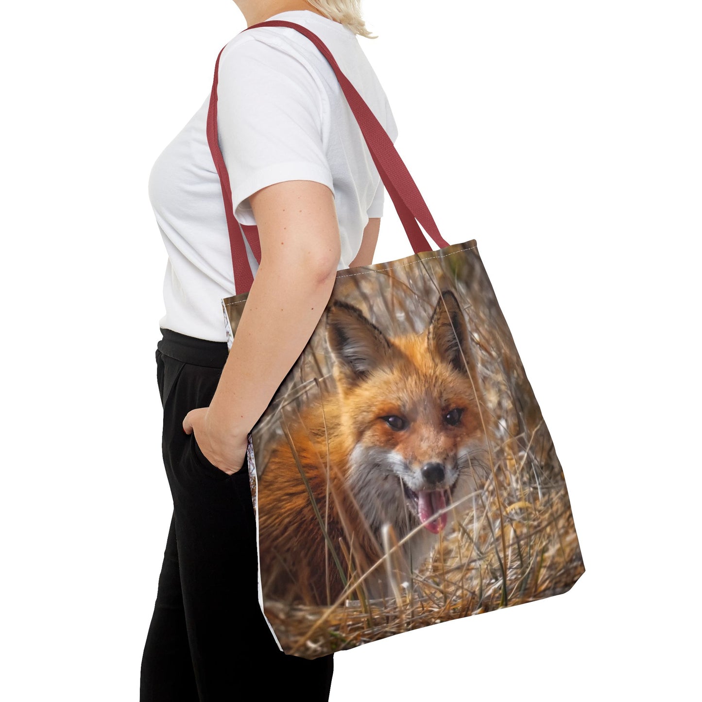 Wild Fox Tote Bag - Nature-Inspired Eco-Friendly Shopping Bag