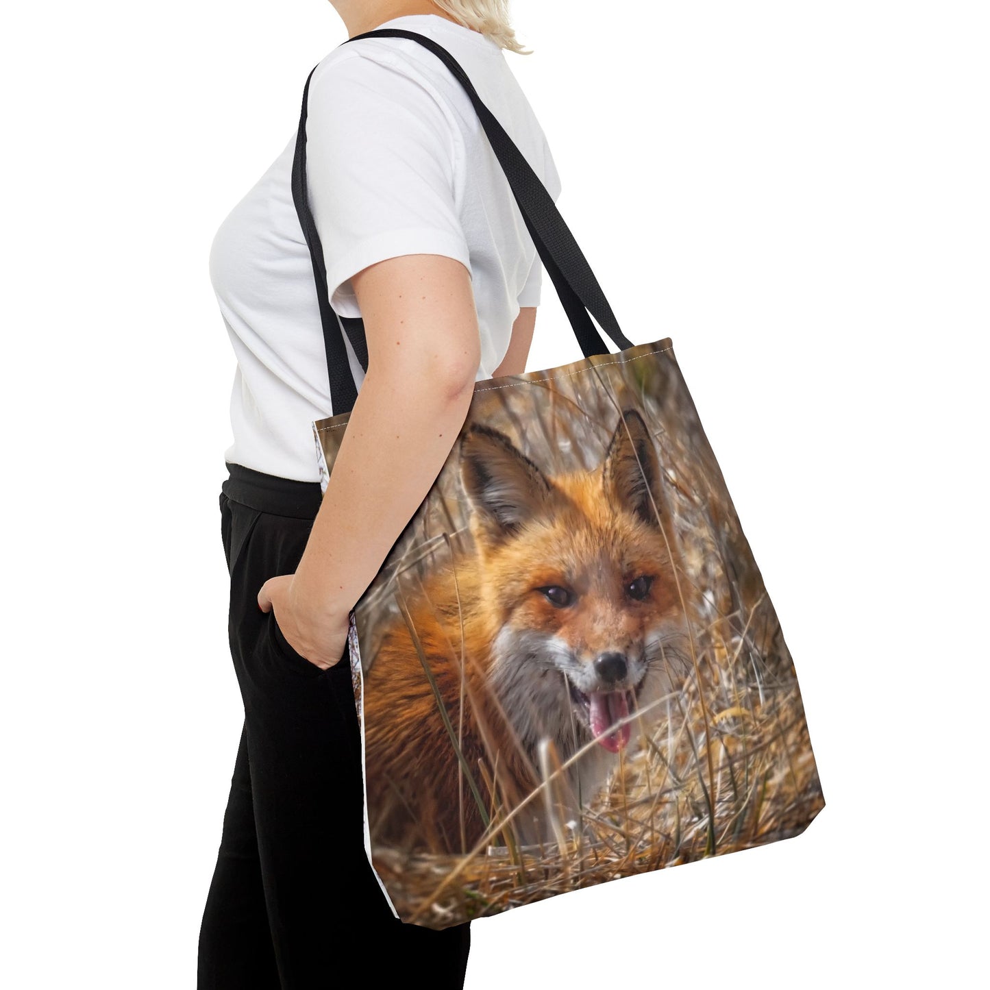 Wild Fox Tote Bag - Nature-Inspired Eco-Friendly Shopping Bag