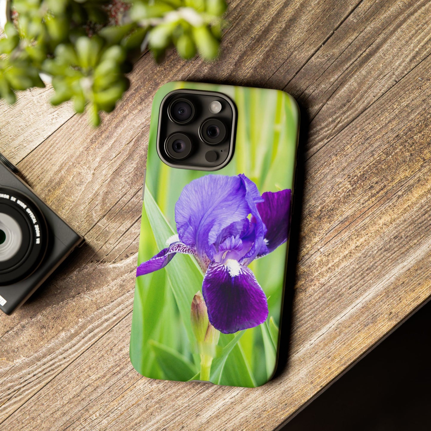 Purple Iris - Tough Phone Case