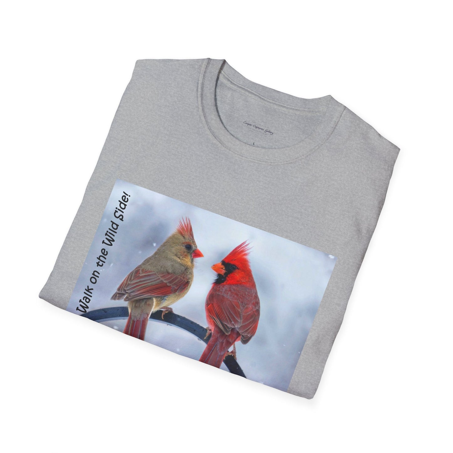 Cardinal Pair's "Snowy Chat" - T-shirt