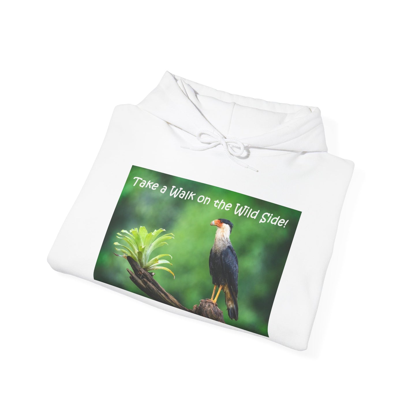 Costa Rican Crested Caracara - Heavy Blend™ Hooded Sweatshirt