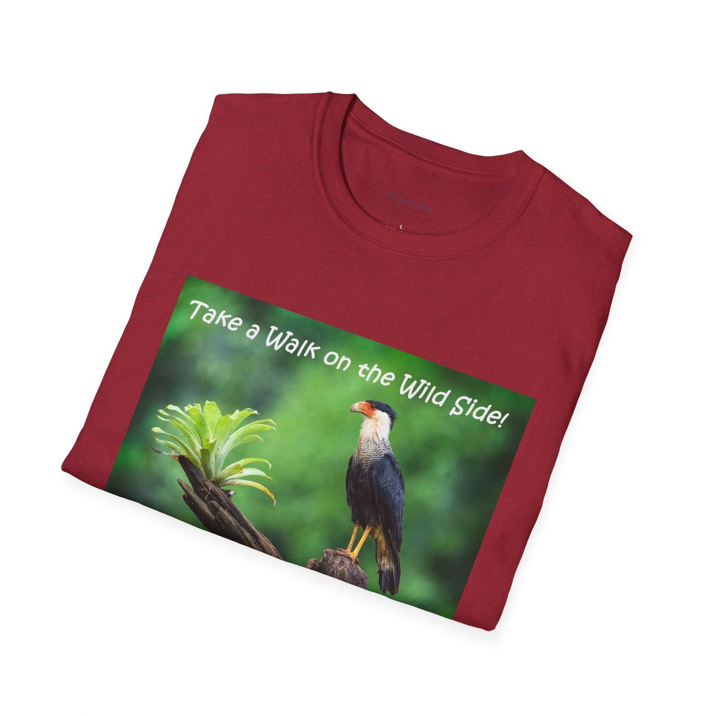 Costa Rican Caracara in a tree - T-Shirt