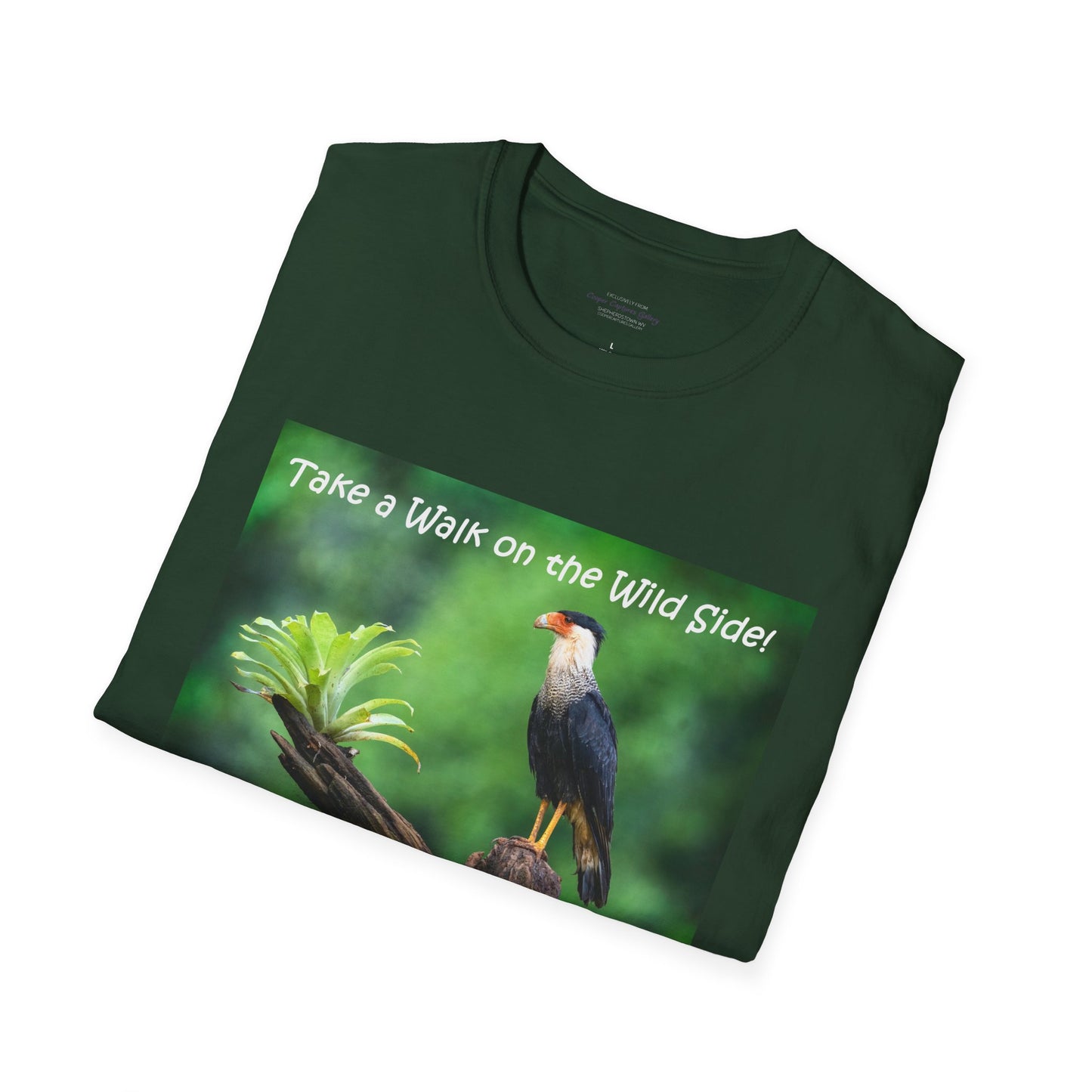 Costa Rican Caracara in a tree - T-Shirt