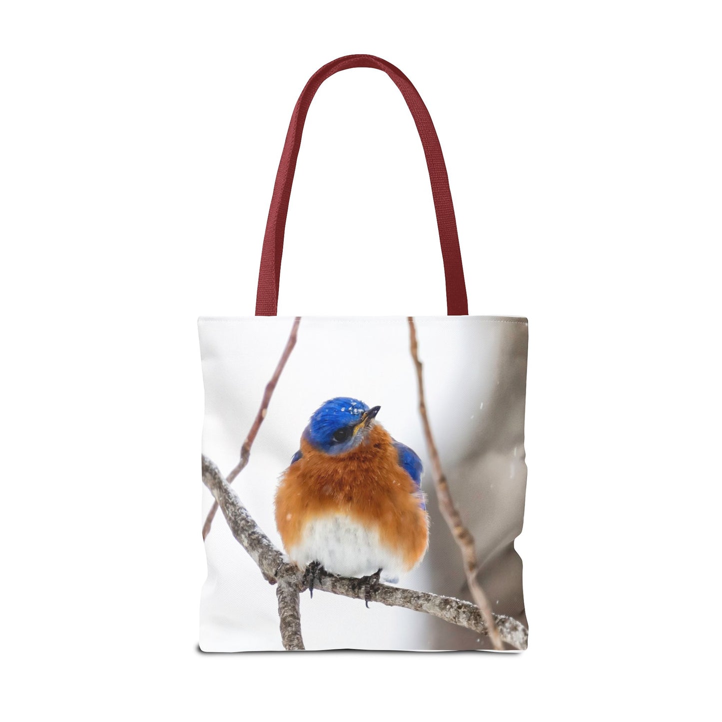 Bluebirds Tote Bag - Nature-Inspired Eco-Friendly Shopping Bag