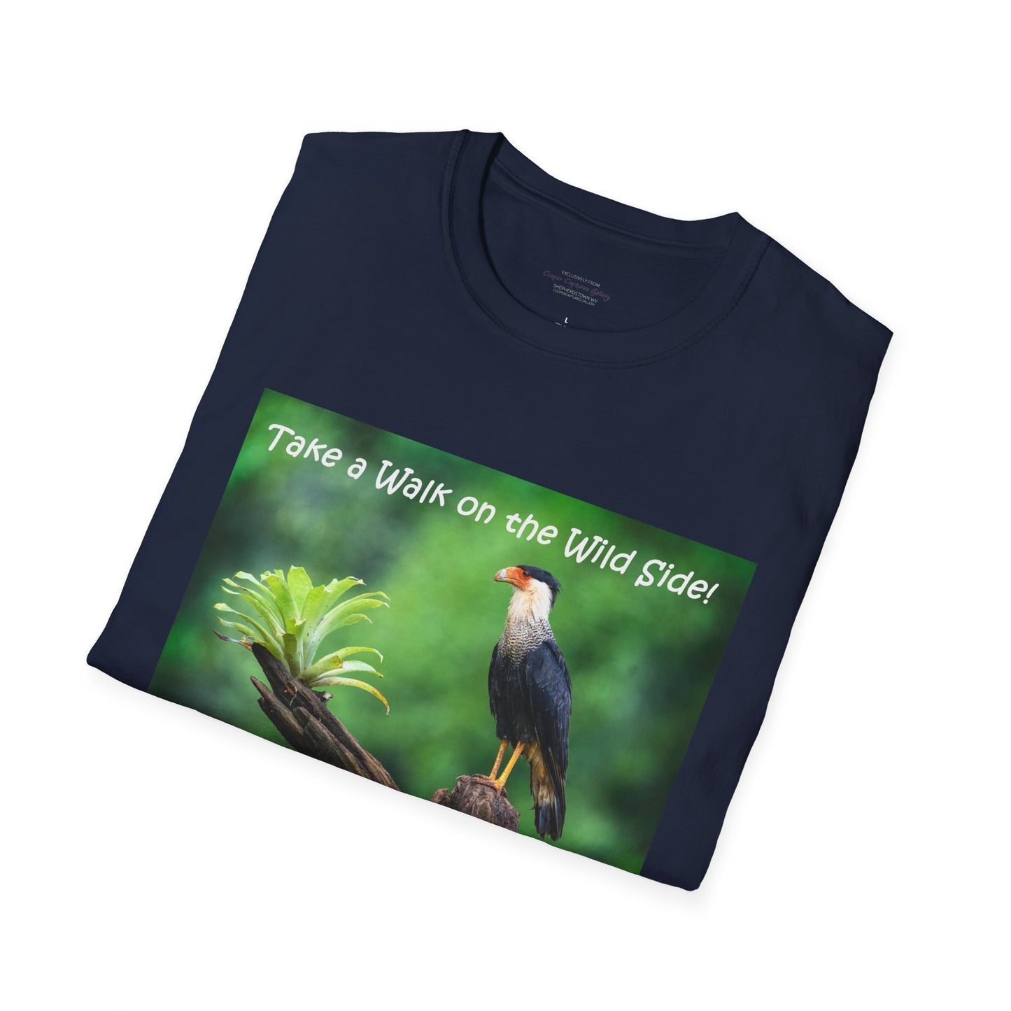 Costa Rican Caracara in a tree - T-Shirt