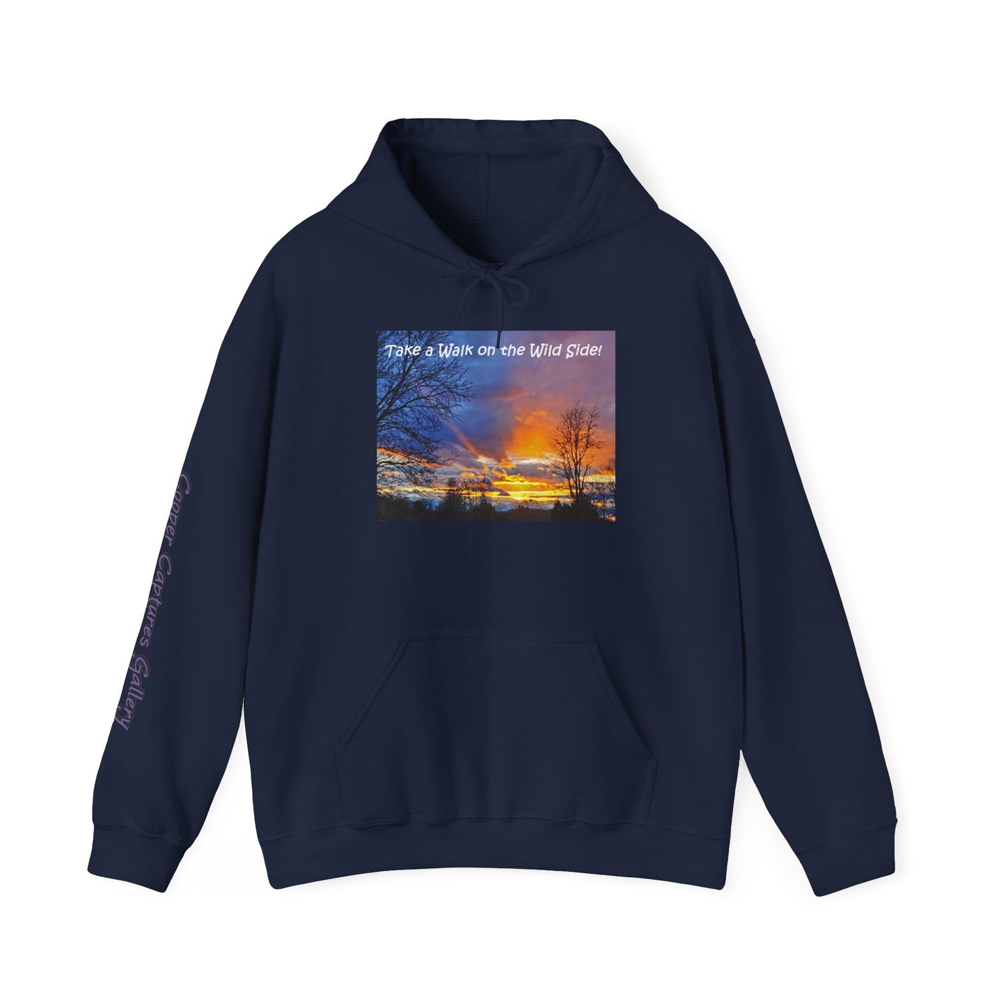 Colorful Sunset on Heavy Blend™ Hooded Sweatshirt