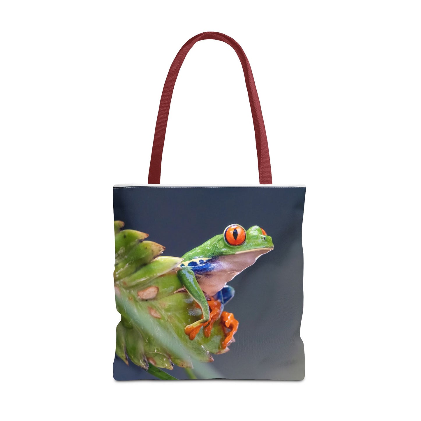 Colorful Frog Tote Bag - Eco-Friendly Wildlife Lover's Accessory