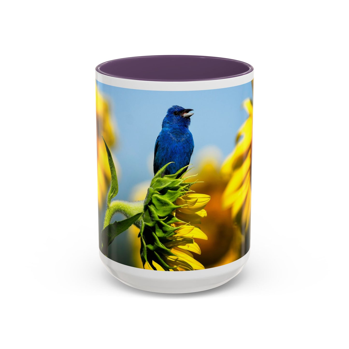 Indigo Bunting - Variable color interior mug