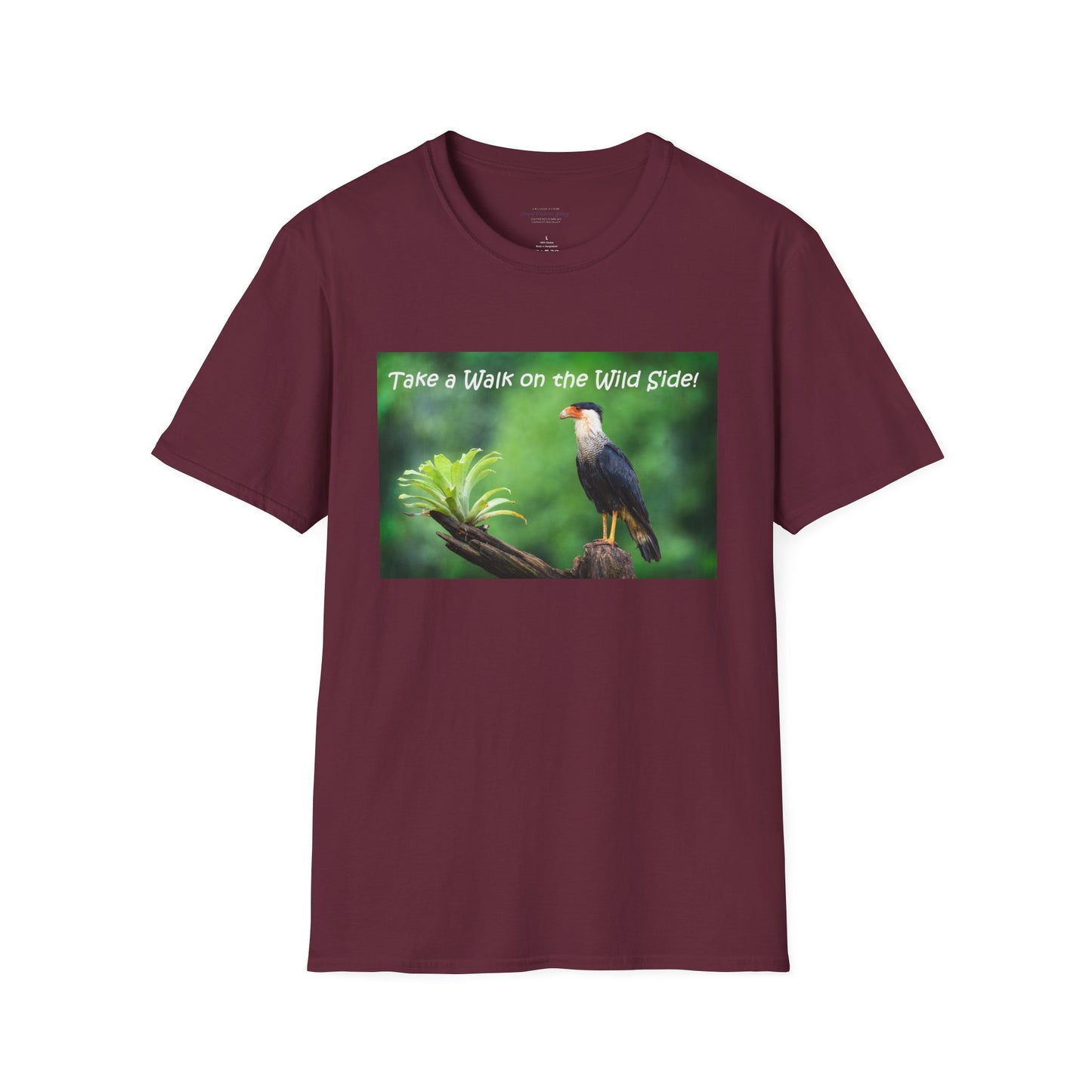 Costa Rican Caracara in a tree - T-Shirt