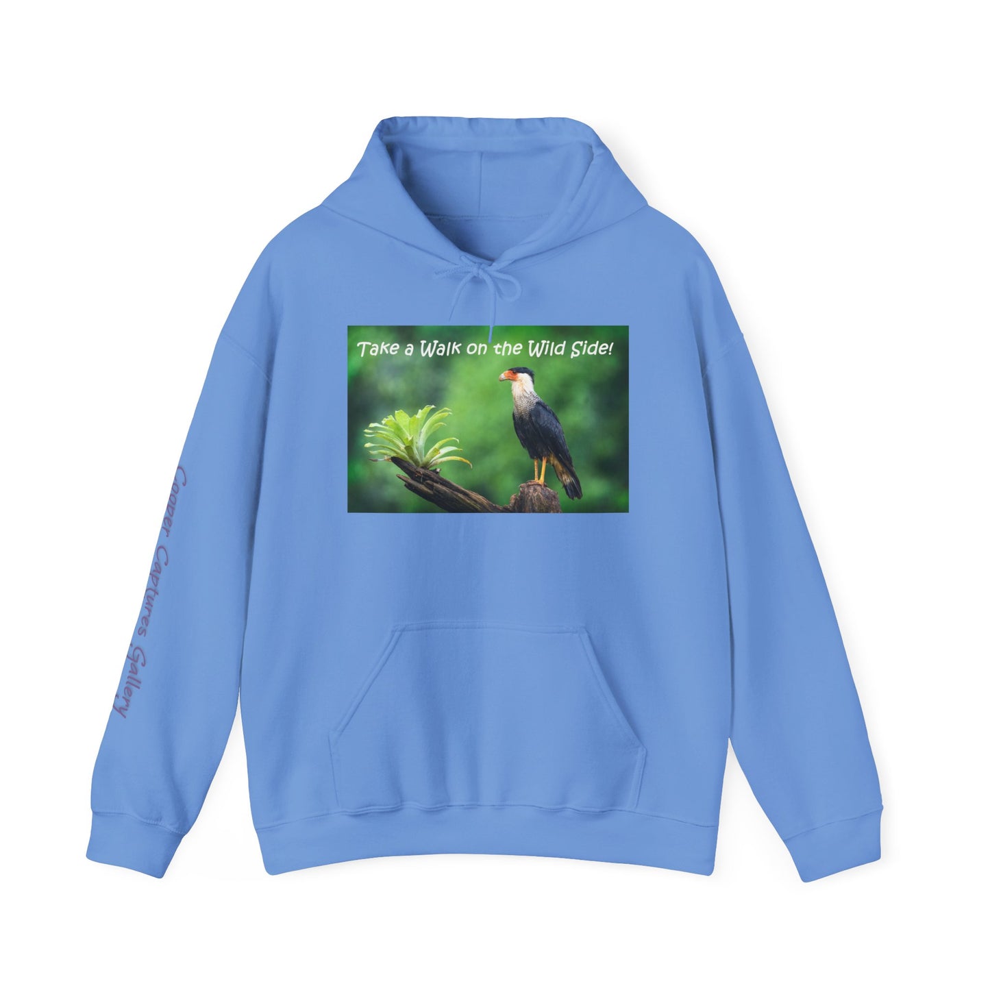 Costa Rican Crested Caracara - Heavy Blend™ Hooded Sweatshirt