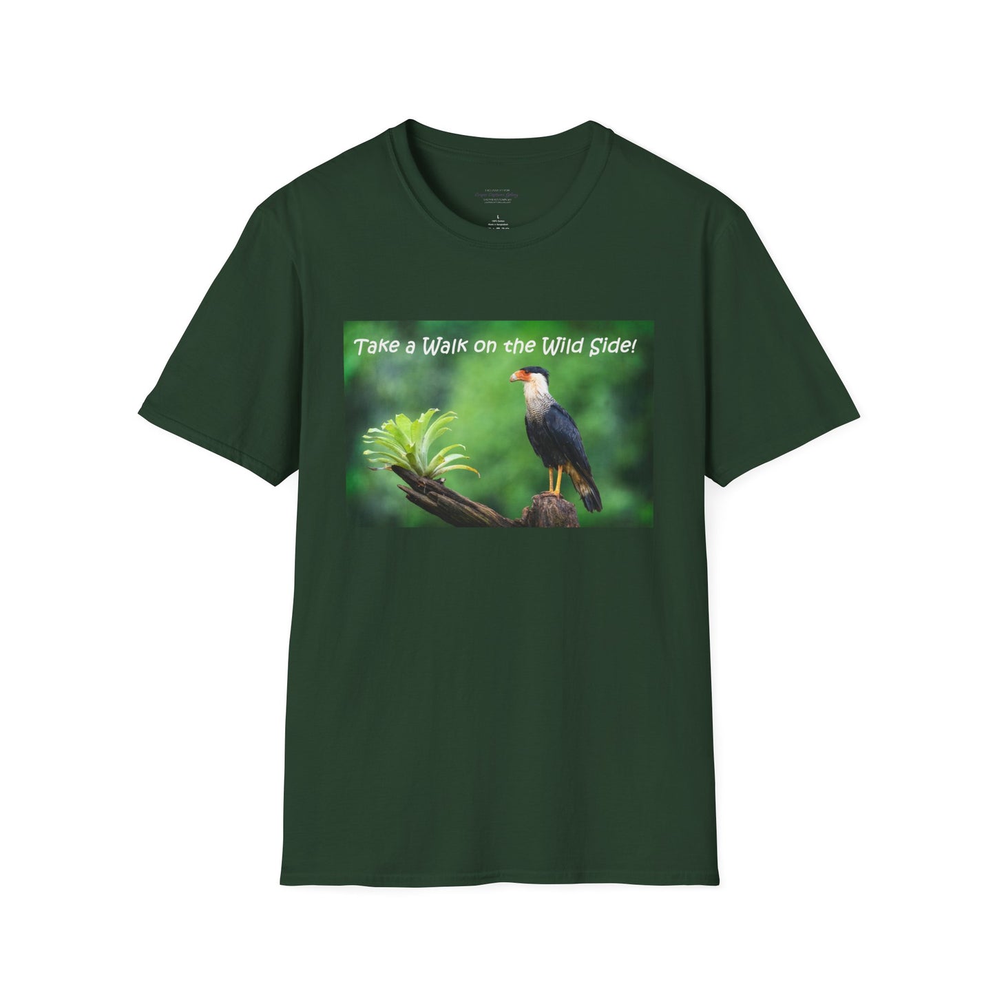 Costa Rican Caracara in a tree - T-Shirt