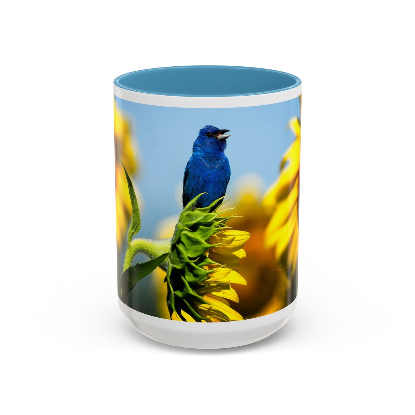 Indigo Bunting - Variable color interior mug