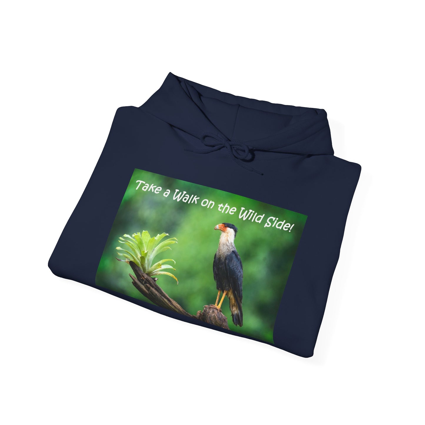 Costa Rican Crested Caracara - Heavy Blend™ Hooded Sweatshirt