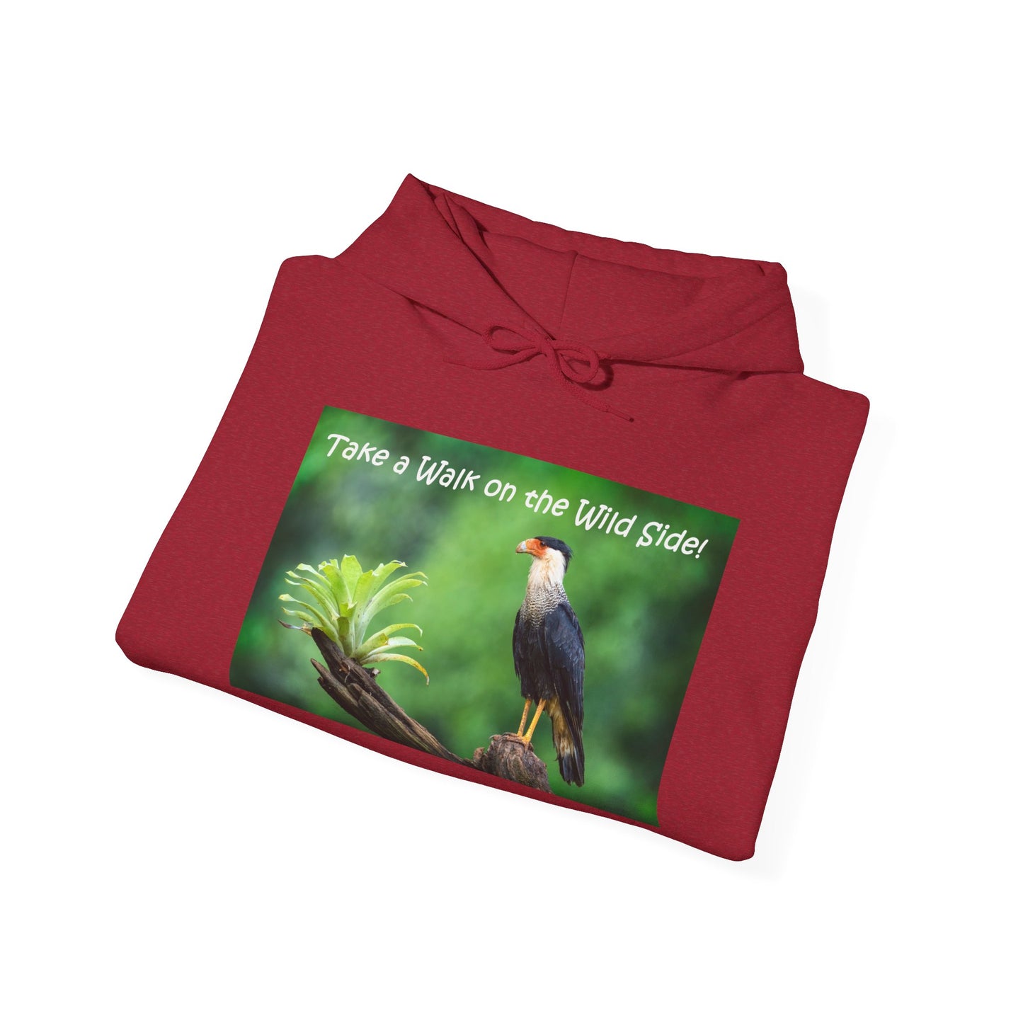Costa Rican Crested Caracara - Heavy Blend™ Hooded Sweatshirt