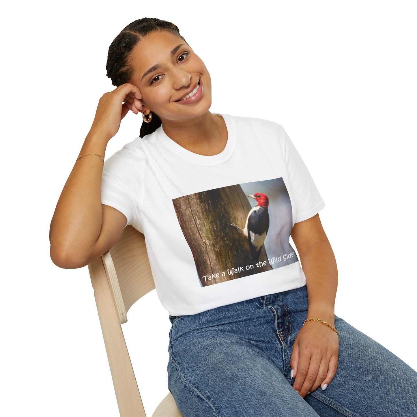 Red-headed woodpecker - T-Shirt